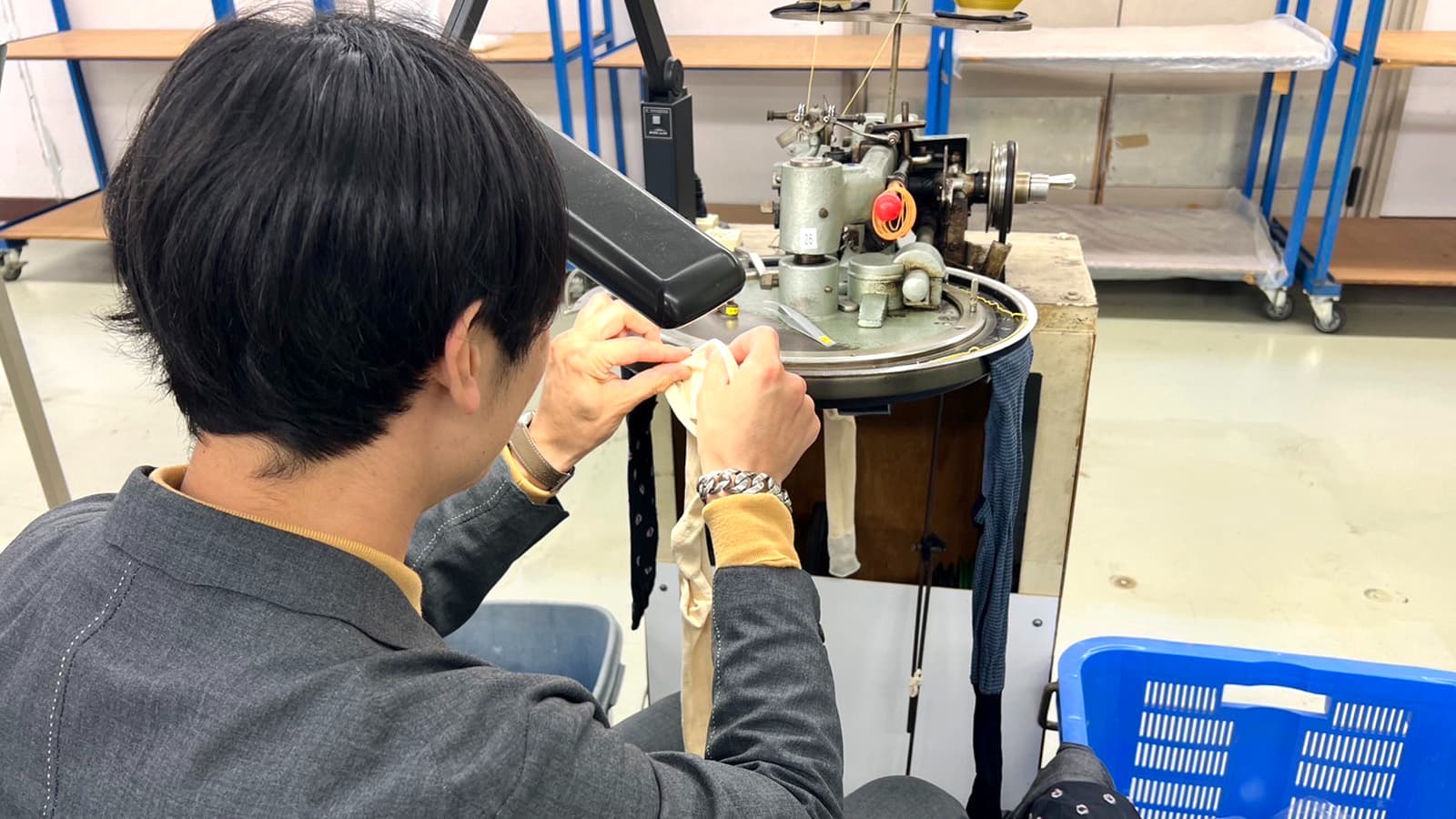 Visit to Iwaki Sock Lab and Factory (Part 2) – Brift H