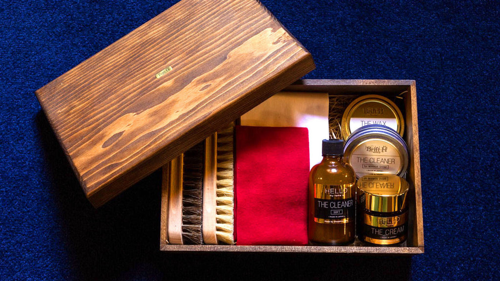 Brift H SHOESHINE GIFT BOXのこだわり
