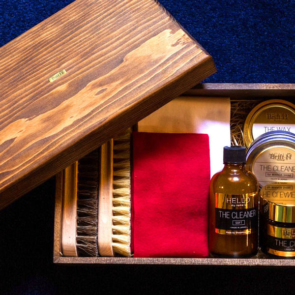 Brift H SHOESHINE GIFT BOXのこだわり