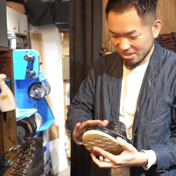 靴磨き職人探訪記」 part15 Mr, Yuta Ohira（CHETT） – Brift H