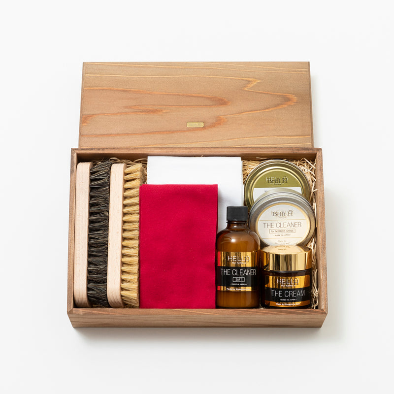 Brift H SHOESHINE GIFT BOX 【NATURAL 無色セット】