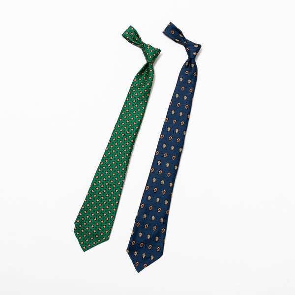 ATTO VANNUCCI × Brift H THE小紋柄タイ