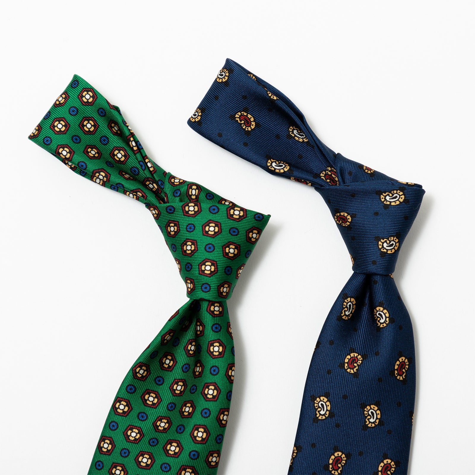 ATTO VANNUCCI × Brift H THE小紋柄タイ