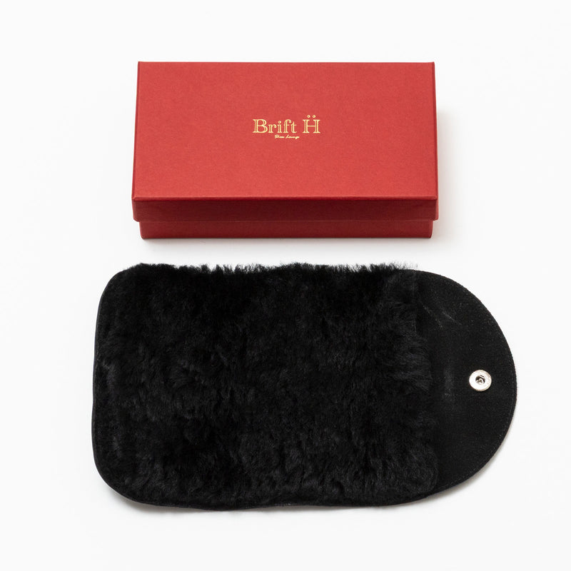 Brift H SHOESHINE GIFT BOX [BLACK Black color set].