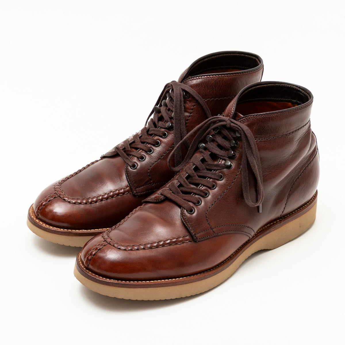 シルバノサセッティ　オリーブグリーン レザードレスシューズ 新品・未使用品 GUARANTEED SHOES – Brift H