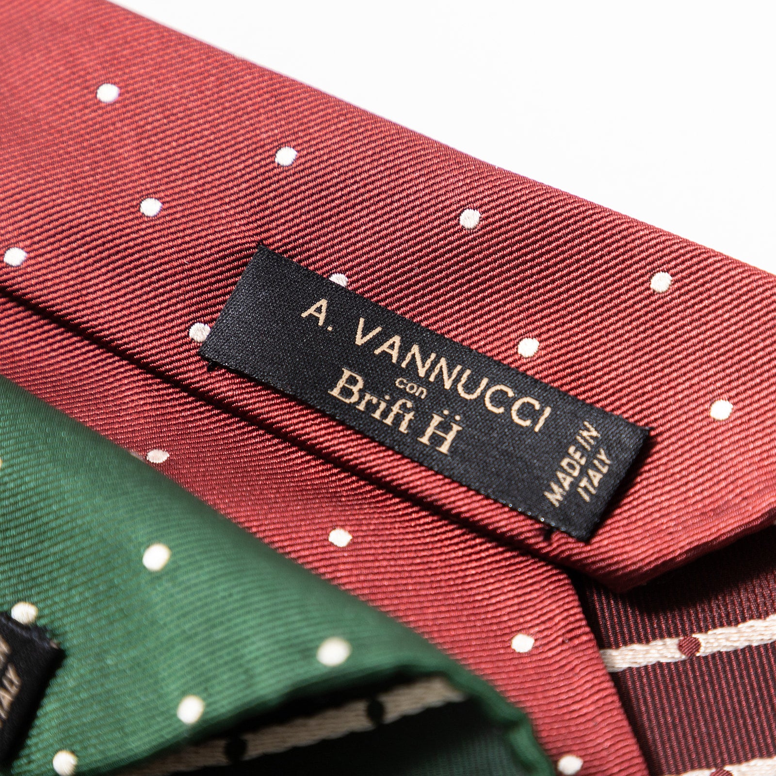 Atto Vannucci アットヴァンヌッチ　ドットタイ　新品未使用 ATTO VANNUCCI × Brift H ドットタイ