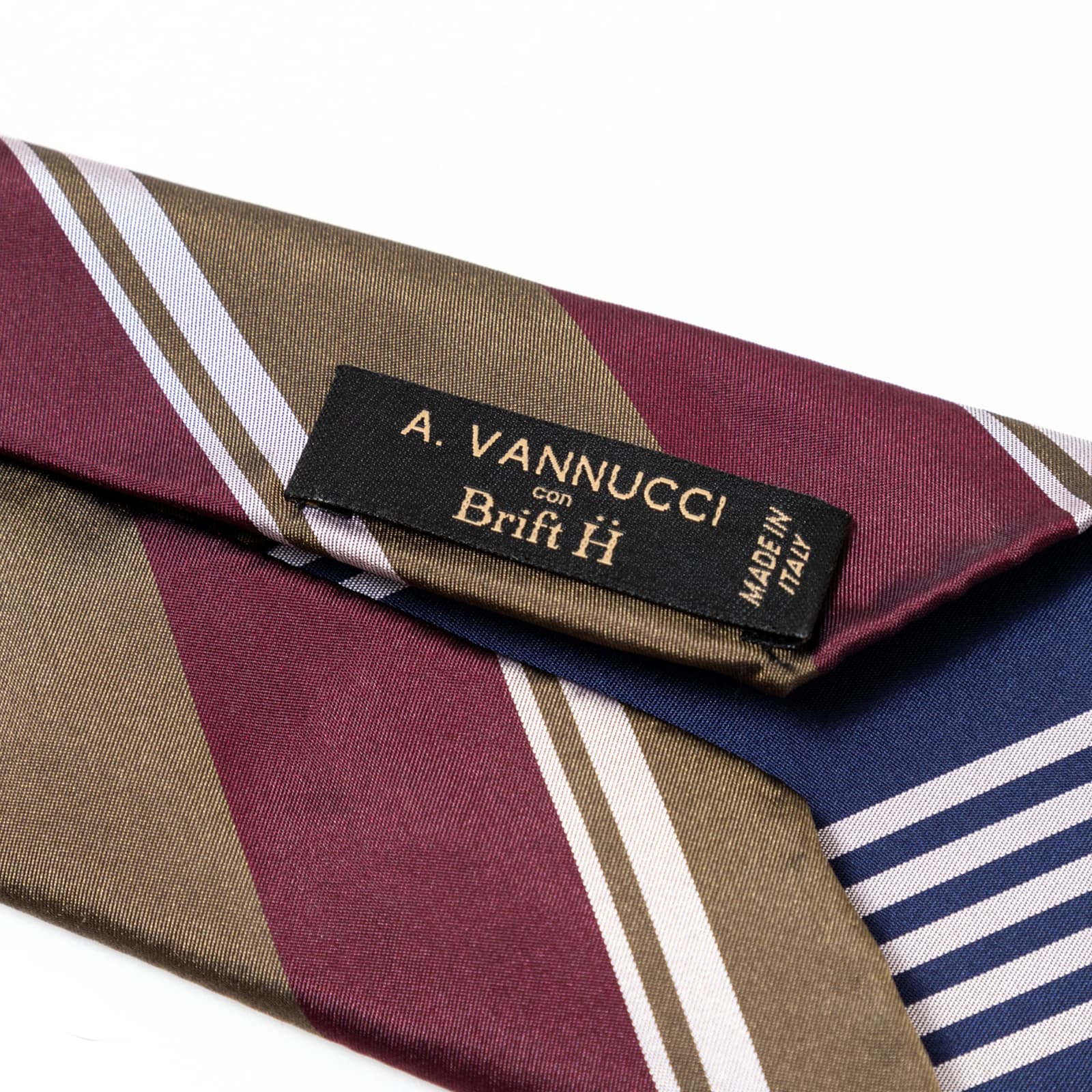 小物 Atto Vannucci (sette pieghe) ATTO VANNUCCI x Brift H THE solid tie