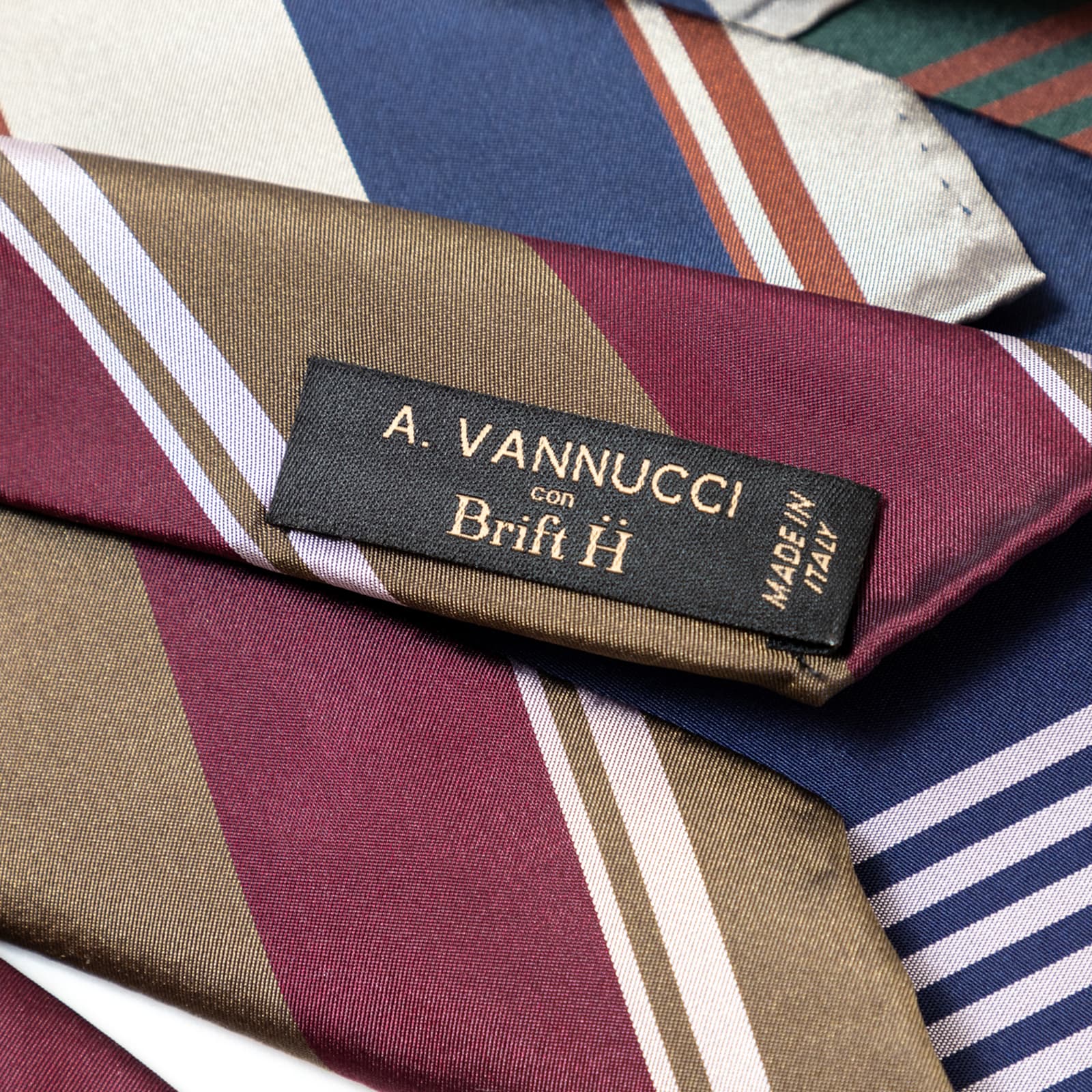ATTO VANNUCCI x Brift H THE solid tie