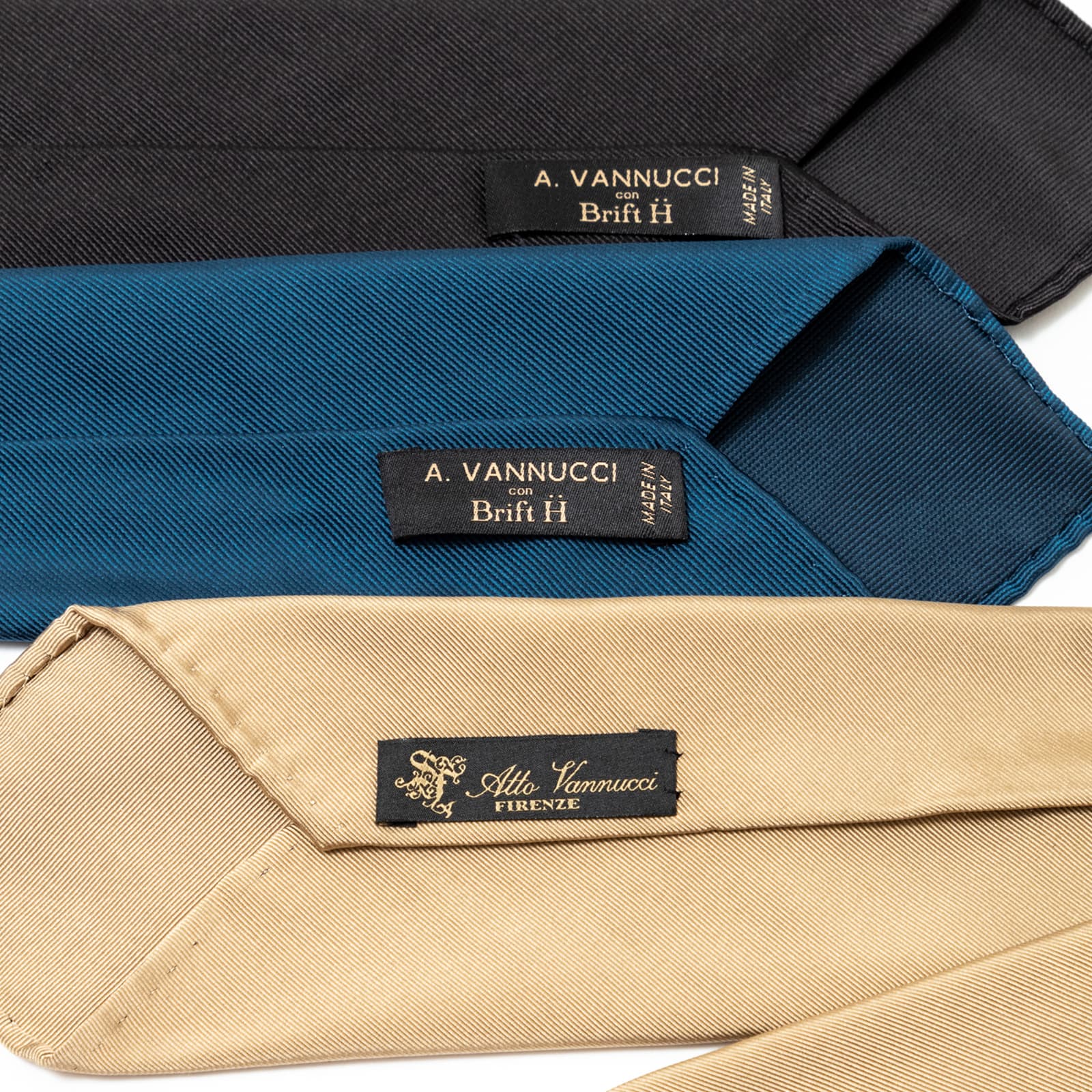 ATTO VANNUCCI × Brift H ソリッドタイ（新色）